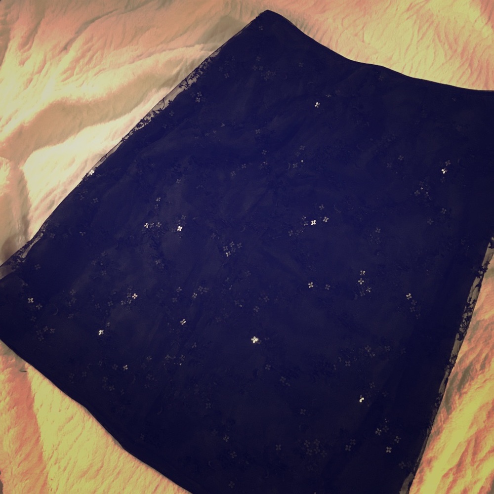 Sequinned Sport Max skirt (Made in Italy) Size S